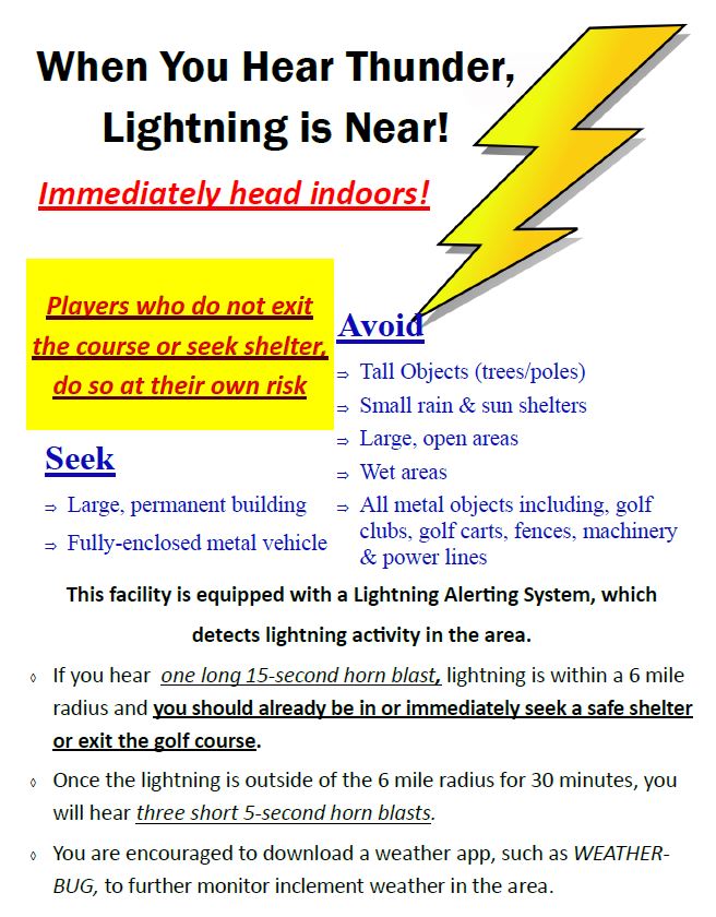 Lightning Safety